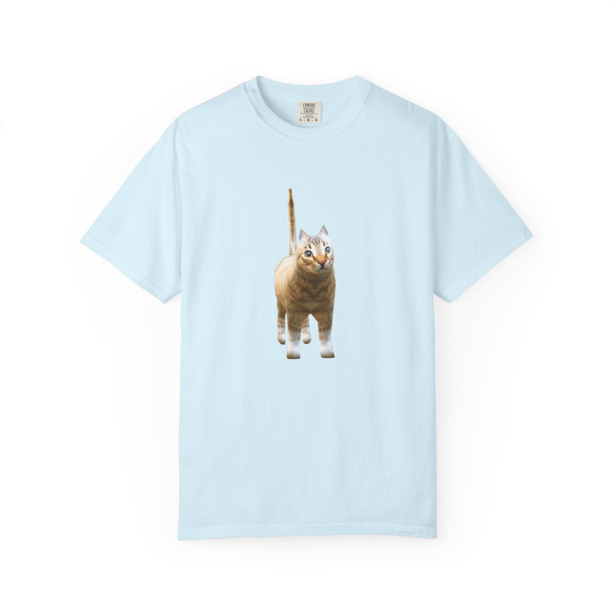 Low Poly Cat T-Shirt (Without Bow)